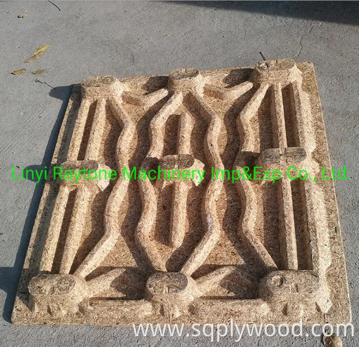 Free Fumigation High Pressure Compressed Moulding Wooden Pallet